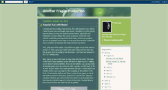 Desktop Screenshot of fragile-productions.blogspot.com