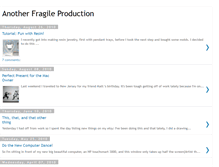Tablet Screenshot of fragile-productions.blogspot.com