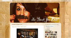 Desktop Screenshot of nothankyoubite.blogspot.com