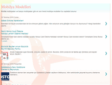 Tablet Screenshot of mobilyamodellerimiz.blogspot.com