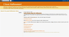 Desktop Screenshot of fun-at-halloween.blogspot.com