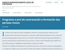 Tablet Screenshot of desenvolvementocortegada.blogspot.com