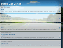 Tablet Screenshot of goz-hastaneleri.blogspot.com