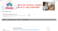 Desktop Screenshot of healtydailylifestyle.blogspot.com