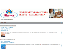 Tablet Screenshot of healtydailylifestyle.blogspot.com