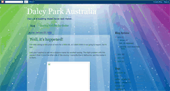 Desktop Screenshot of daleypark.blogspot.com