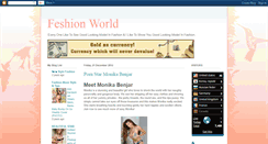 Desktop Screenshot of fashiononspot.blogspot.com