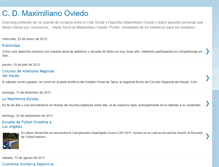 Tablet Screenshot of max-oviedo.blogspot.com