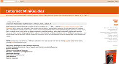 Desktop Screenshot of internetminiguides.blogspot.com