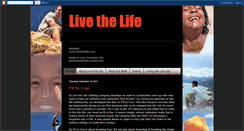 Desktop Screenshot of ilivethelifeblog.blogspot.com