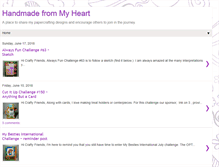 Tablet Screenshot of handmadefromtheheart-designsbylarelyn.blogspot.com
