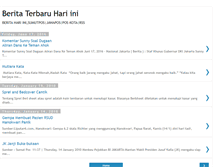 Tablet Screenshot of hotnewsfromindonesia.blogspot.com