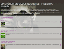 Tablet Screenshot of cineforumfigueretes.blogspot.com