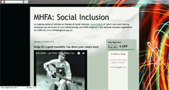 Desktop Screenshot of mhfasocialinclusion.blogspot.com