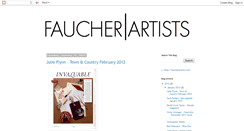 Desktop Screenshot of faucherartists.blogspot.com