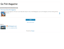 Tablet Screenshot of gofishmagazine.blogspot.com