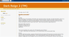 Desktop Screenshot of darkreign2.blogspot.com