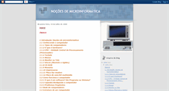 Desktop Screenshot of microinformatic.blogspot.com
