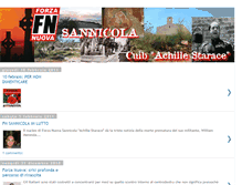 Tablet Screenshot of forzanuovasannicola.blogspot.com