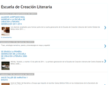 Tablet Screenshot of bellasartescreacionliterariayucatan.blogspot.com