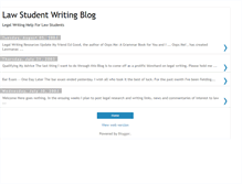 Tablet Screenshot of lawstudentwriting.blogspot.com