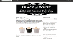 Desktop Screenshot of black-and-white-wedding-theme.blogspot.com