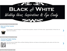 Tablet Screenshot of black-and-white-wedding-theme.blogspot.com