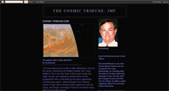Desktop Screenshot of cosmictribune-jmf.blogspot.com