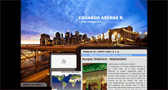 Desktop Screenshot of e-arenas.blogspot.com