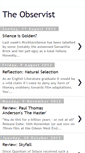 Mobile Screenshot of anobservist.blogspot.com
