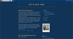 Desktop Screenshot of ldsny.blogspot.com