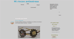 Desktop Screenshot of elrinconantiestress.blogspot.com