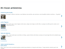 Tablet Screenshot of elrinconantiestress.blogspot.com