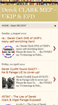 Mobile Screenshot of derek-clark.blogspot.com