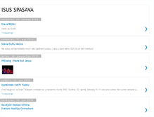 Tablet Screenshot of isusspasava.blogspot.com