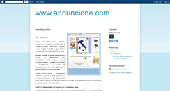 Desktop Screenshot of annuncione.blogspot.com