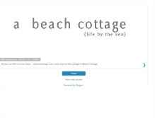 Tablet Screenshot of abeachcottage.blogspot.com