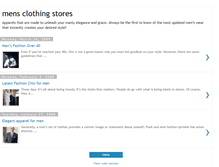 Tablet Screenshot of elegant-mens-apparel.blogspot.com