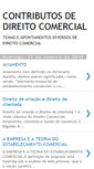 Mobile Screenshot of contributosdedireitocomercial.blogspot.com