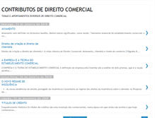 Tablet Screenshot of contributosdedireitocomercial.blogspot.com