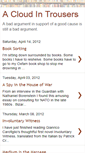 Mobile Screenshot of cloud-in-trousers.blogspot.com