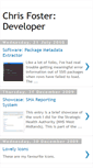 Mobile Screenshot of chrisfosterdeveloper.blogspot.com