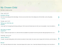 Tablet Screenshot of mychosenchild.blogspot.com