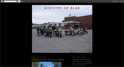 Desktop Screenshot of ministerofblab.blogspot.com