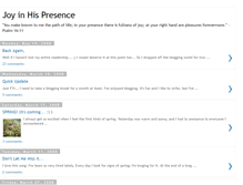 Tablet Screenshot of inhispresenceis.blogspot.com