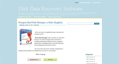 Desktop Screenshot of diskdatarecoverysoftware.blogspot.com