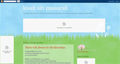 Desktop Screenshot of kisahsitimaisarah.blogspot.com