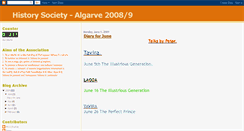 Desktop Screenshot of algarvehistoryassociation.blogspot.com