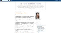 Desktop Screenshot of nzchildsupporttruth.blogspot.com