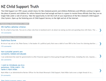 Tablet Screenshot of nzchildsupporttruth.blogspot.com